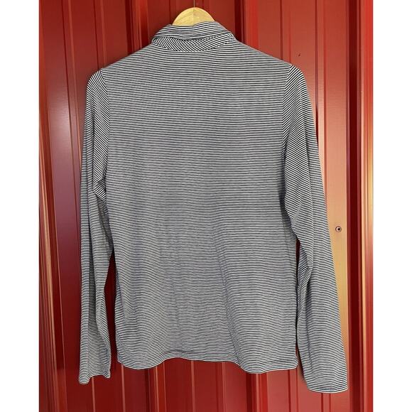 Vineyard Vines Top Edgartown Polo Stretch Slim Fit Golf Nautical Stripe XLarge - Picture 2 of 7